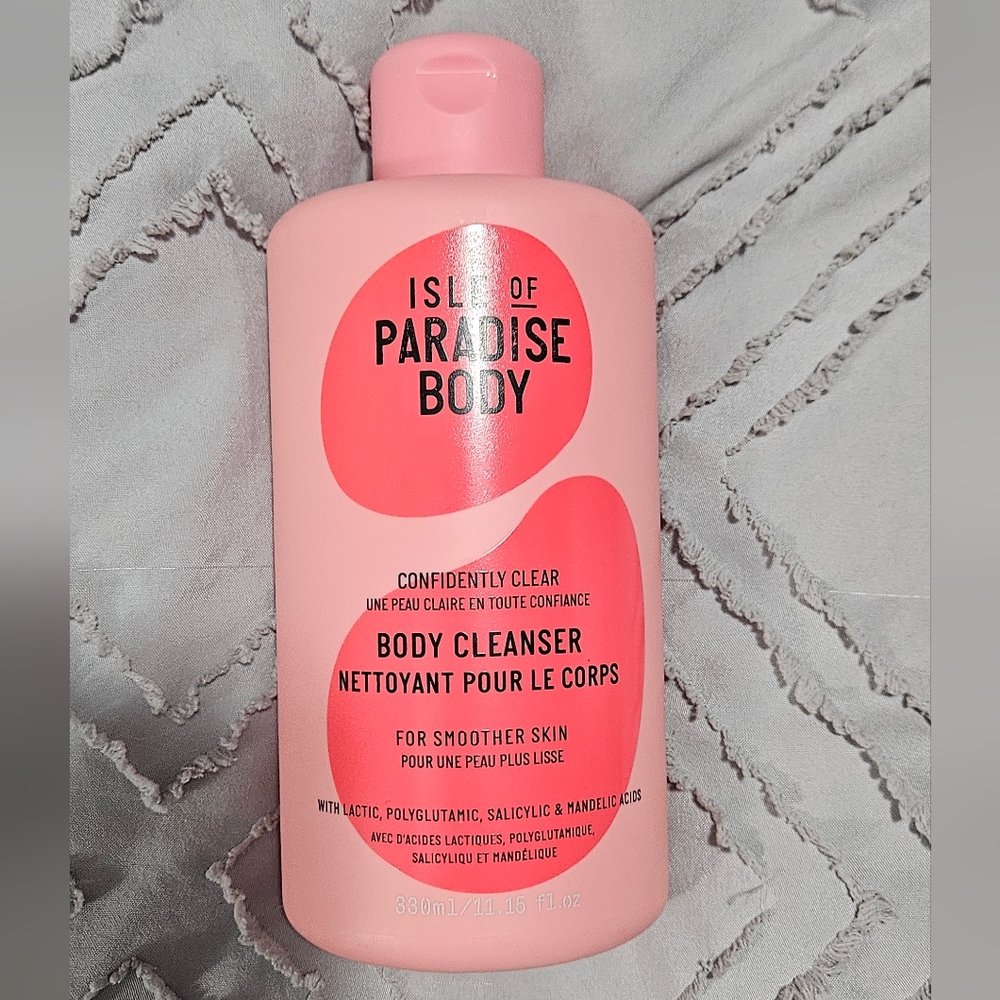 Confidently clear body cleanser